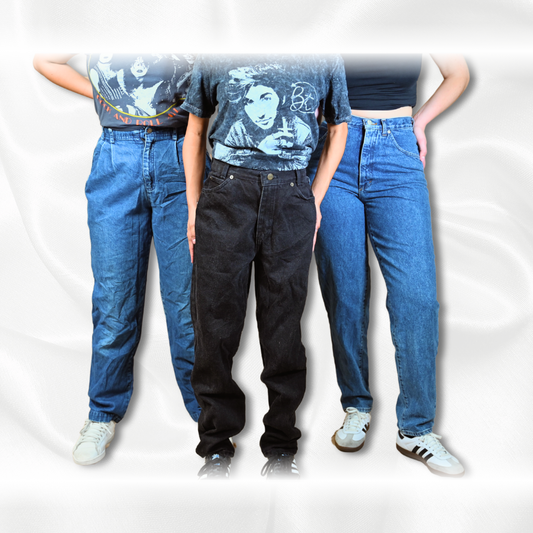 Wholesale 80s/90s High Waisted Jeans