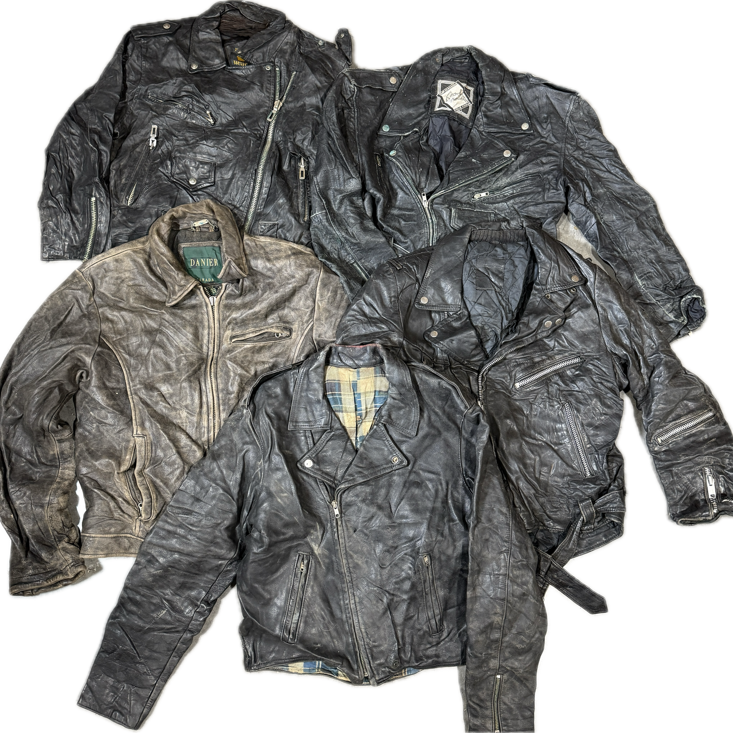 Wholesale Leather Jackets Mix