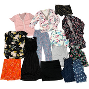 100lbs Women's Basic Tops Mix by Pound