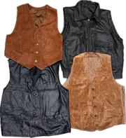 Wholesale Vintage Leather Vests