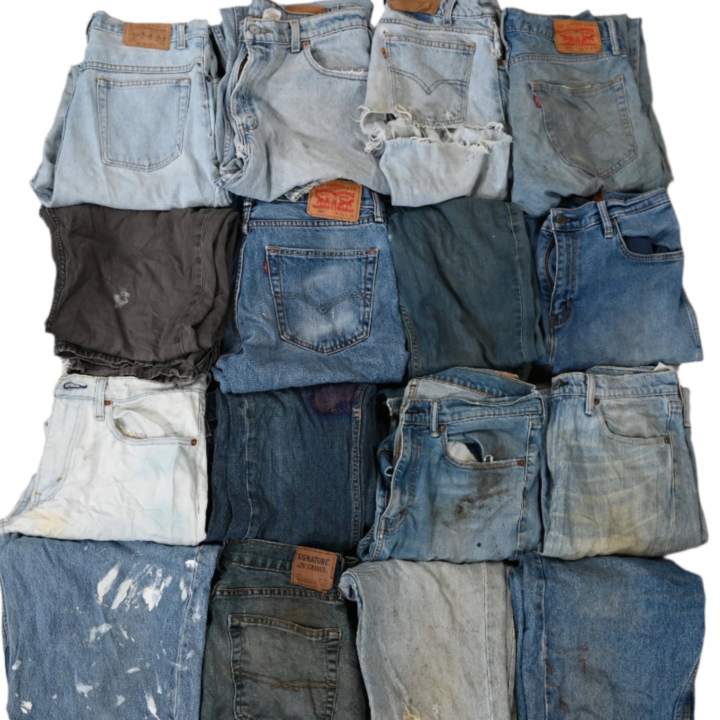 Wholesale Mens Levis Jeans B/C Grade Mix by LB