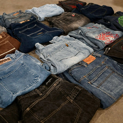 Wholesale Y2K Men's Baggy Denim
