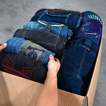 Wholesale Y2K Men's Baggy Denim