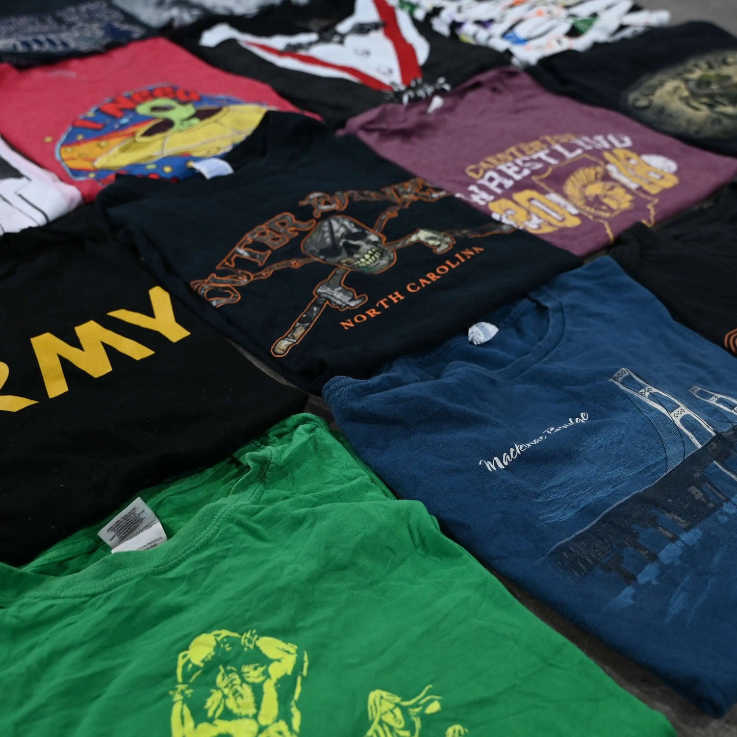 Modern Graphic T-Shirts Bale