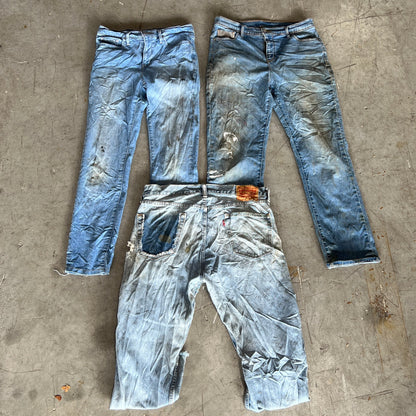 Wholesale Mens Levis Jeans B/C Grade Mix by LB