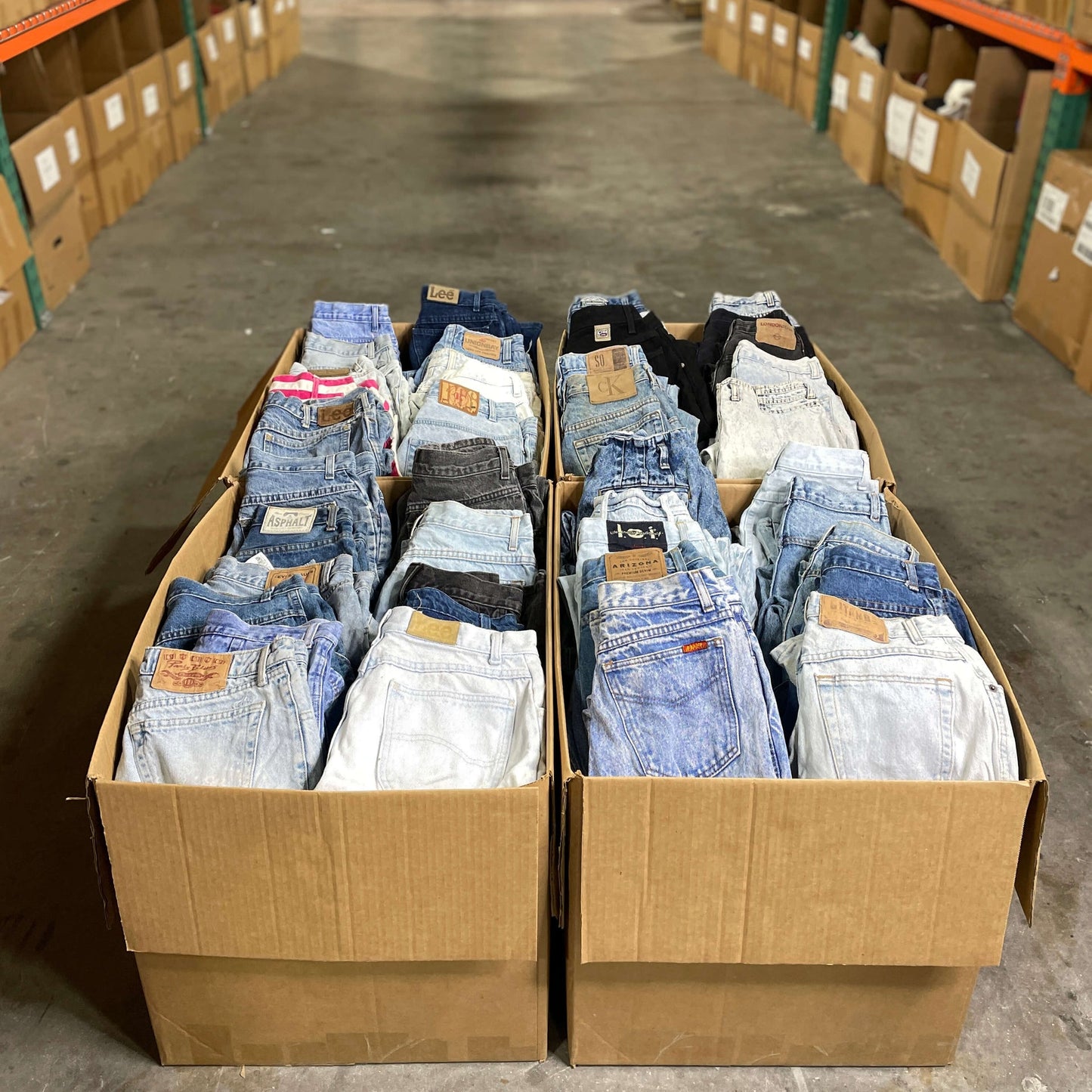 Wholesale 80s/90s High Waisted Jeans