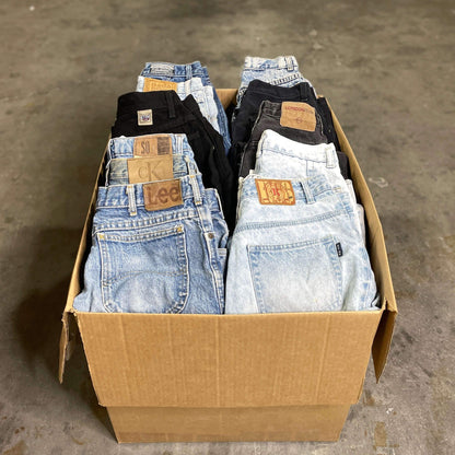 Wholesale 80s/90s High Waisted Jeans