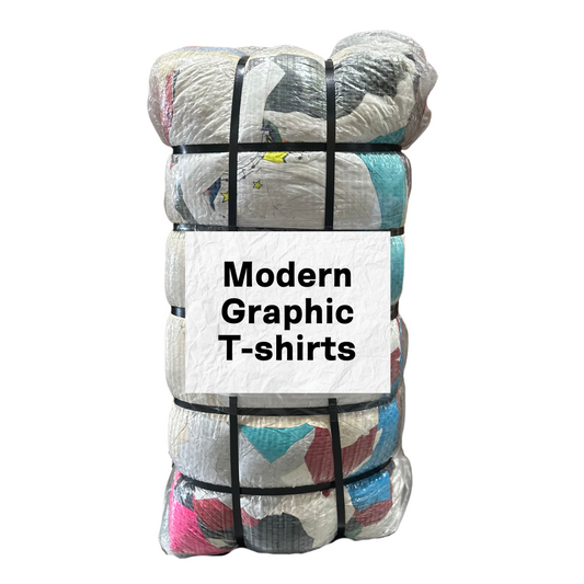 Modern Graphic T-Shirts Bale