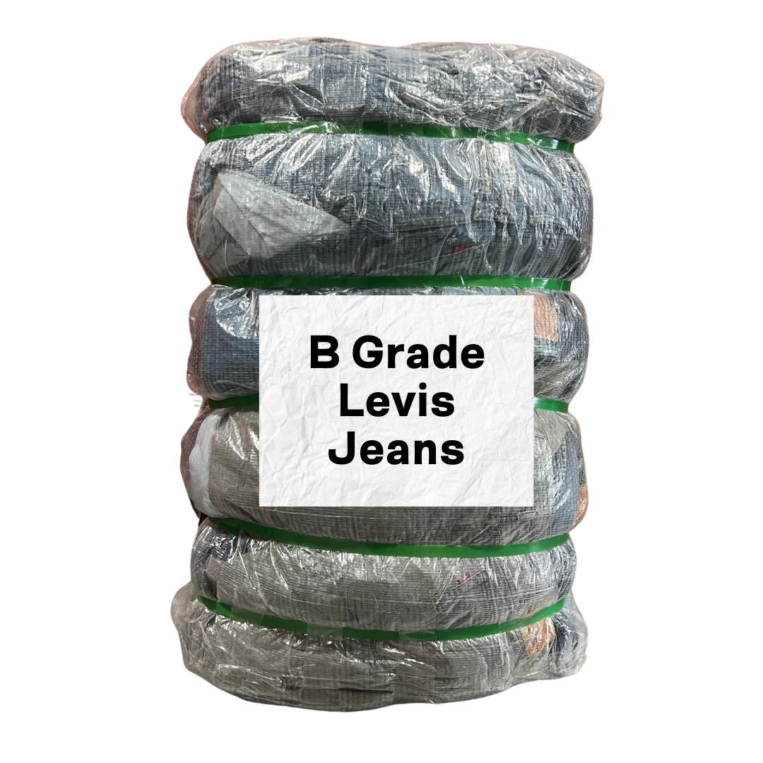 B/C Grade Levis Jeans Bale
