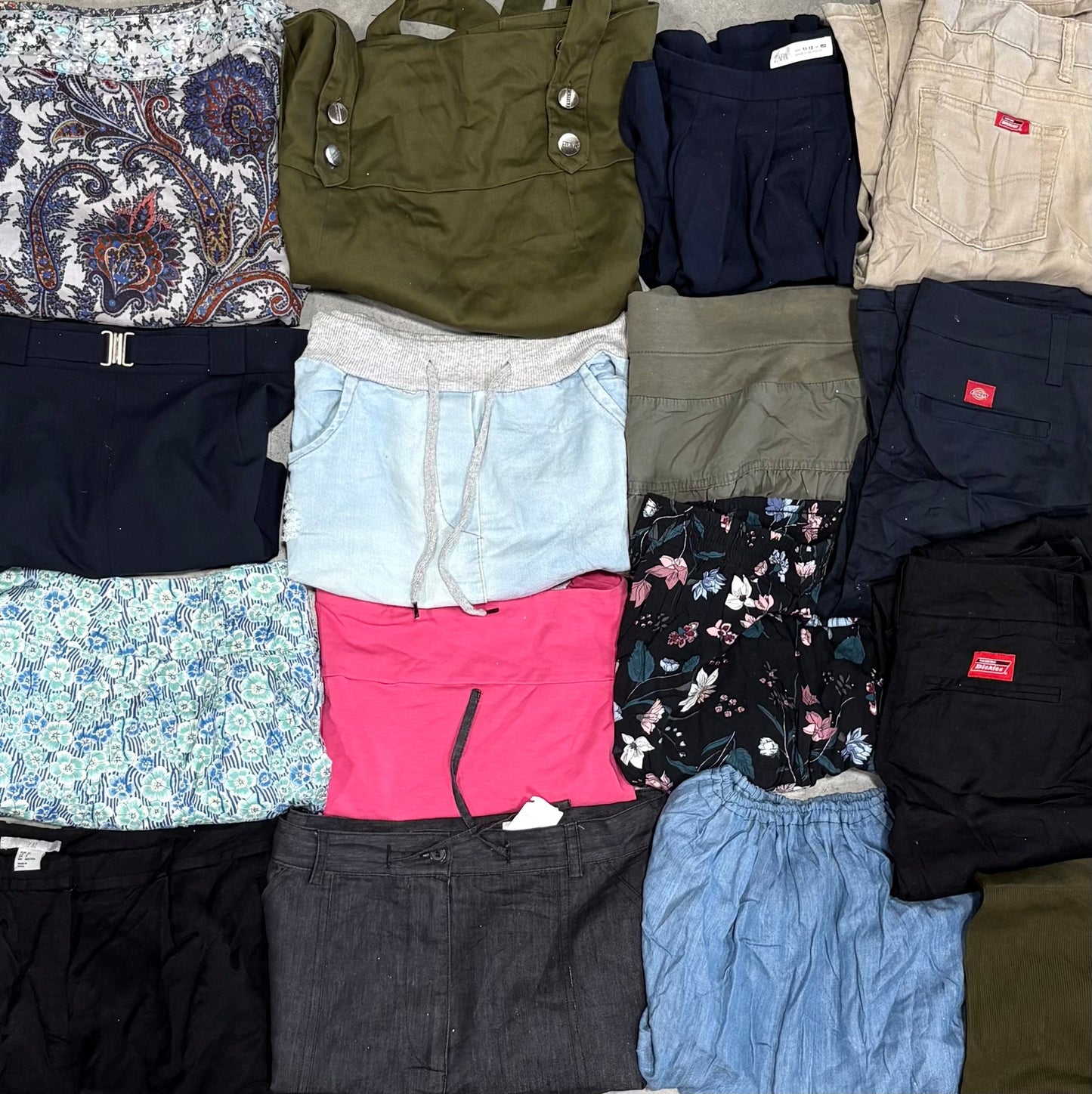 100lbs Women's Basic Tops Mix by Pound
